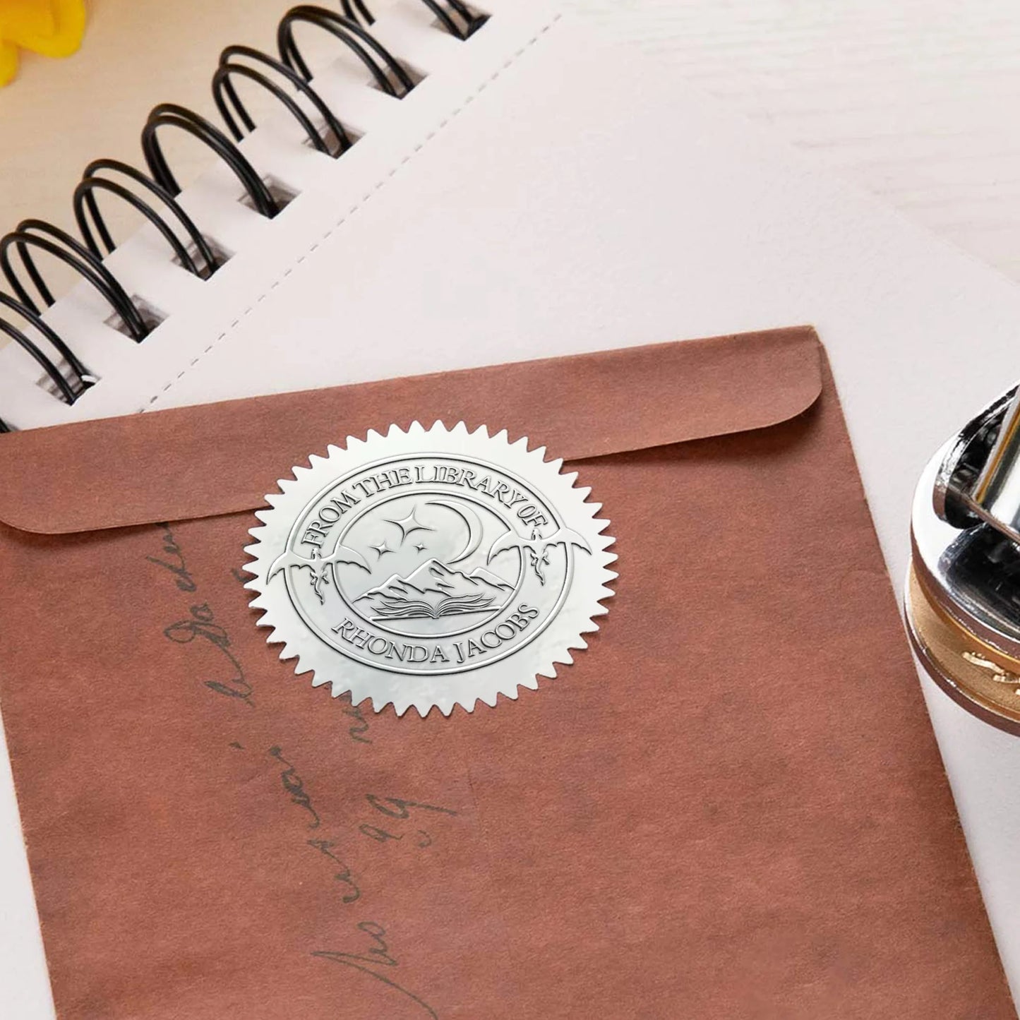 "Yesteryear" Personalized Book Embosser
