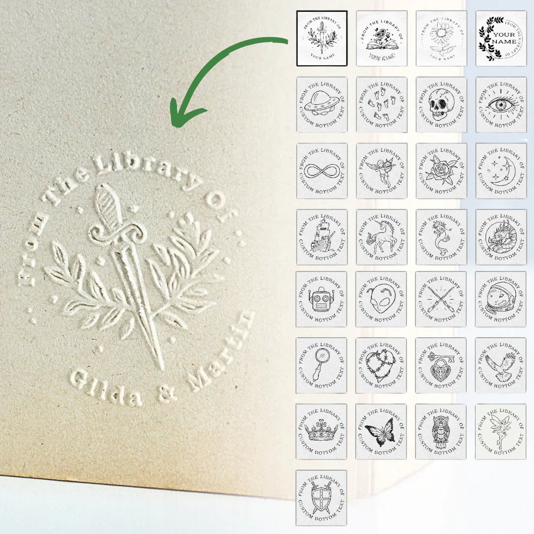 "Yesteryear" Personalized Book Embosser