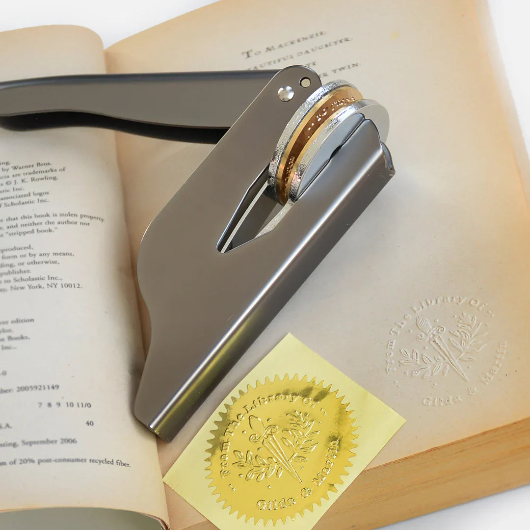 "Yesteryear" Personalized Book Embosser